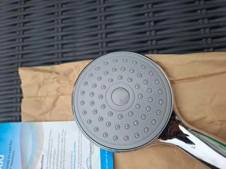 Photo of free Chrome shower head (new) (Threemilestone Truro) #3
