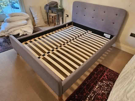 Photo of free King size bed frame (Bath) #1