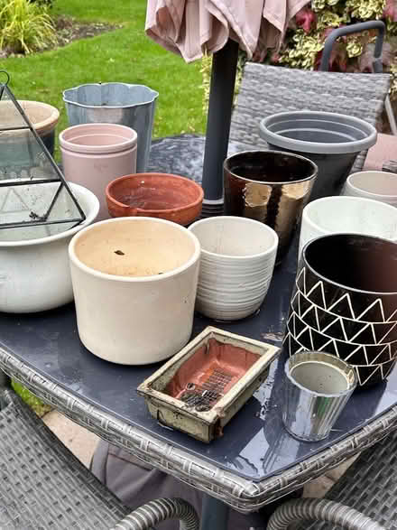 Photo of free Various plant pots (LE2 Oadby) #1
