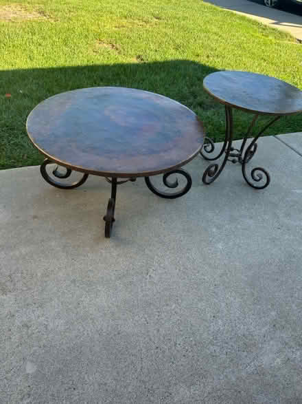 Photo of free Round coffee and side tables (Livermore, CA) #1