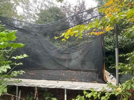 Photo of free 10’x8’ rectangular trampoline (Reading University RG6) #1