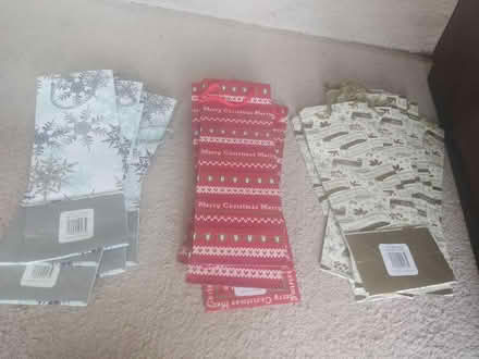 Photo of free 24 Used Christmas bottle gift bags (Stannington S6) #1