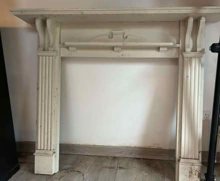 Photo of free Wooden Fireplace 153 cm wide, 125 cm high (Barnes SW13) #1