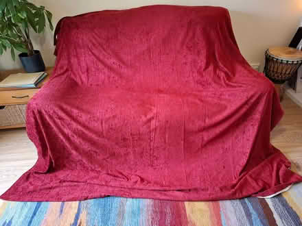 Photo of free Red curtains (Cogges OX28) #2