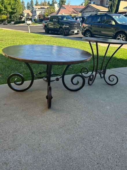 Photo of free Round coffee and side tables (Livermore, CA) #2
