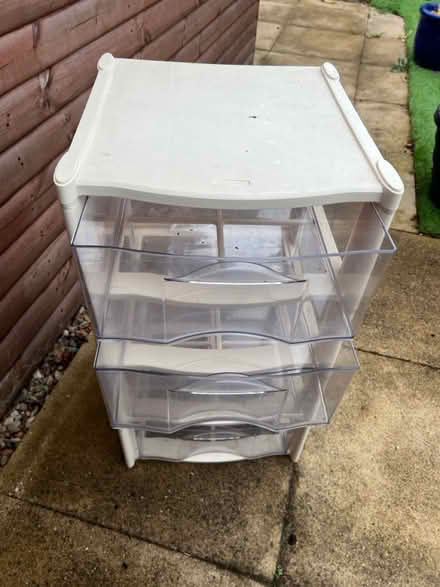 Photo of free Plastic drawer cabinet (Alvaston, Derby, DE24) #2