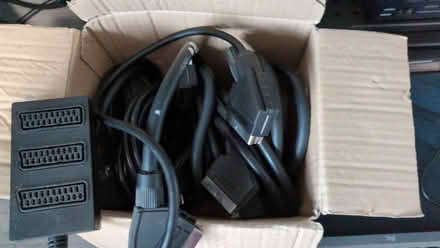 Photo of free Quantity of Scart Cables and a scart switch (Felixstowe IP11) #1