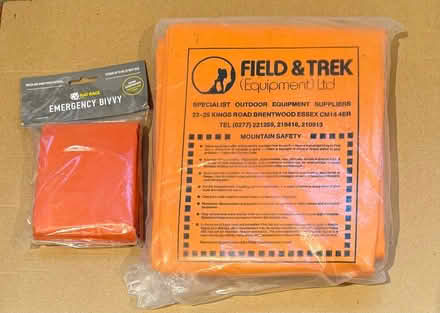 Photo of free Survival bag and “blanket” (Sevenoaks, near Station) #1