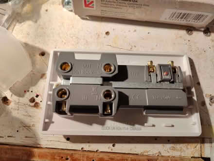 Photo of free Cooker switch and mains socket unit (Bohemia TN37) #1