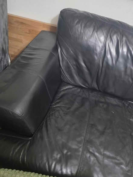 Photo of free Large leather sofa (Uxbridge UB10) #2