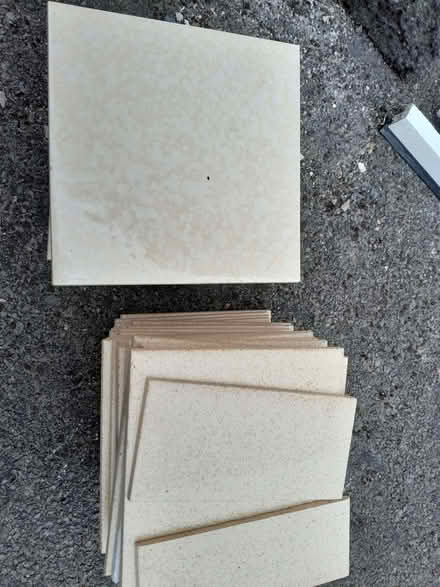 Photo of free Wall tiles - 2 colours - about 50 (Kendal LA9) #1