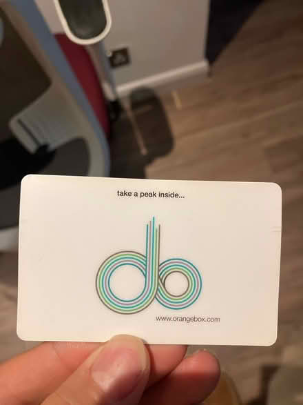 Photo of free Orange box office chair (E32ut) #4