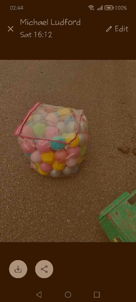 Photo of free Plastic balls for ball pool. (Old Town SG1) #1
