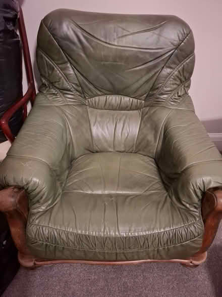 Photo of free Leather sofa (Oakwood LS8) #1