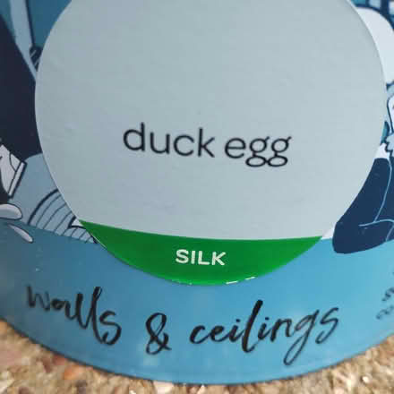 Photo of free Half Tin of Duck Egg Blue Paint with Sheen (Rayleigh SS6) #2