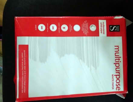 Photo of free A4 white paper ream (Ross-on-wye) #1