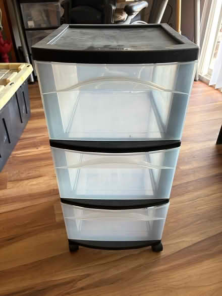 Photo of free Clear rolling drawers (Mountain View, CA) #1