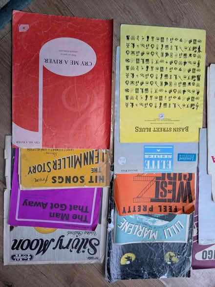 Photo of free Sheet music, popular songs from the 1930s onwards (Bethesda LL57) #1