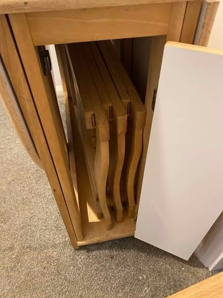 Photo of free Compact table and chairs (Southborough TN4) #3