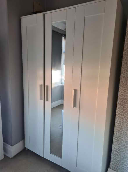 Photo of free Ikea 3 door Brimnes wardrobe (Sk2 6db) #1