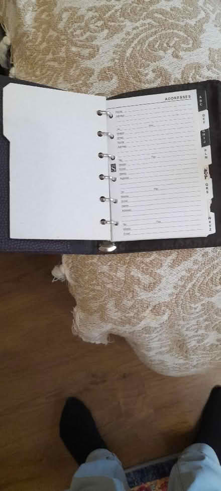 Photo of free Purple address book (Welling DA16) #2