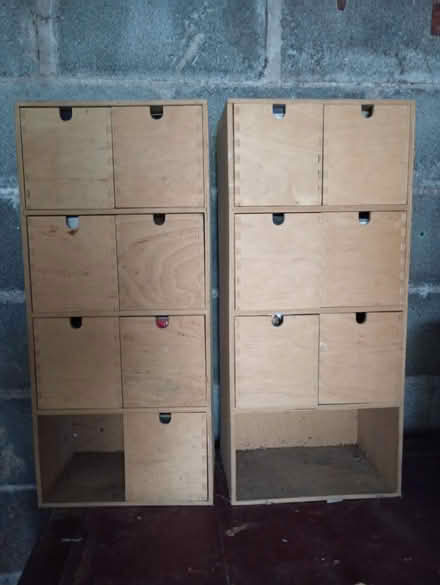 Photo of free CDs in wooden drawers (Llanidloes) #1