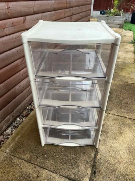 Photo of free Plastic drawer cabinet (Alvaston, Derby, DE24) #1