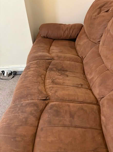 Photo of free Sofas (3 + 2 seater recliner) (Long Eaton NG10) #4