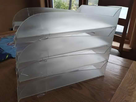 Photo of free Desk filing trays (Kingscourt/Lightpill, Stroud) #2