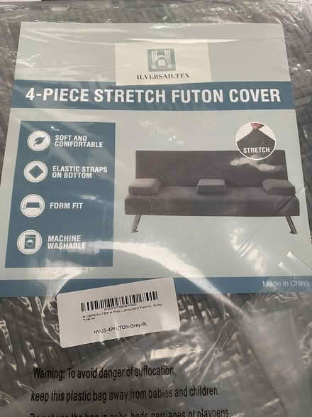 Photo of free 4-piece Stretch Futon Cover (East side of San Rafael) #1