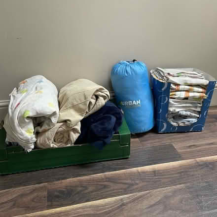 Photo of free Bed linen and junior sleeping bag (South Dublin) #1