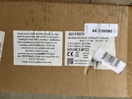 Photo of free Projection screen with tripod (City Center Danbury) #2