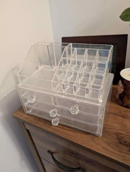 Photo of free Perspex make up storage unit (Skipton BD23) #1