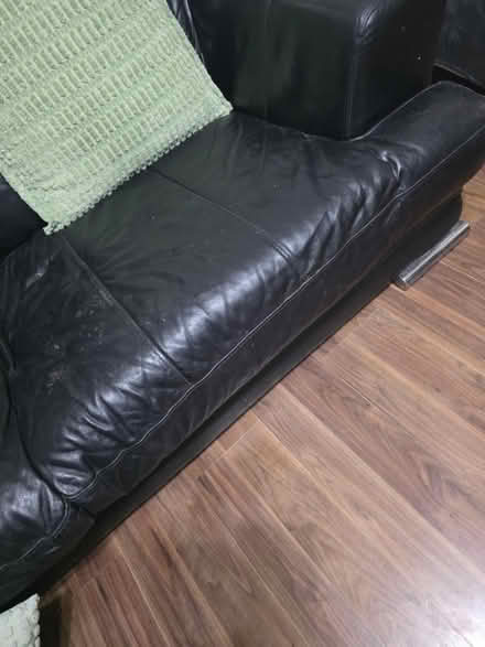 Photo of free Large leather sofa (Uxbridge UB10) #3