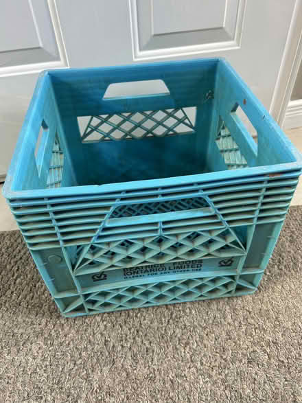 Photo of free Milk Crate (East Waterloo) #1