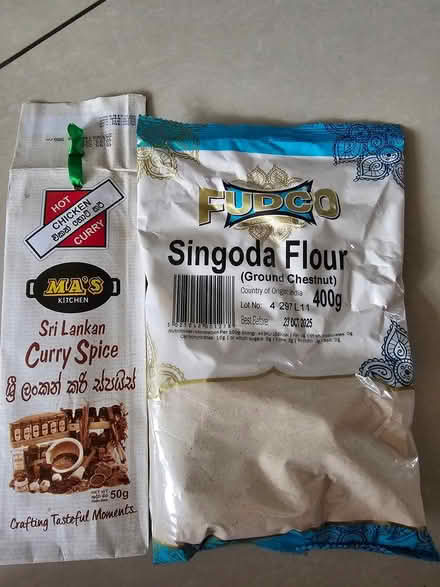 Photo of free Singoda flour and curry spice (IG1) #2