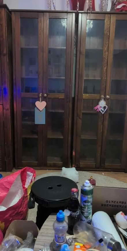 Photo of free Pair of glass cabinets pair of glass cabinets (Sevenoaks TN13) #2