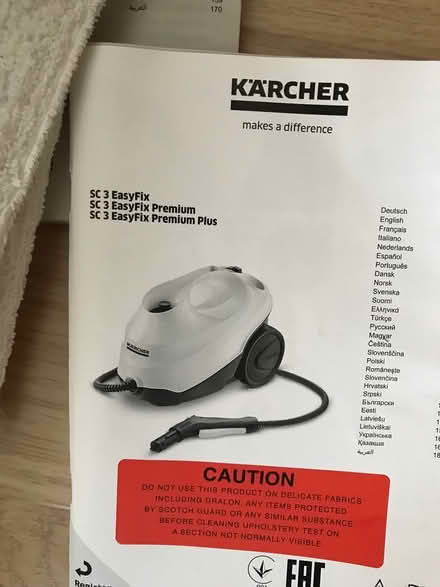 Photo of free Karcher Steam Cleaner - NOT WORKING (Canton CF5) #3