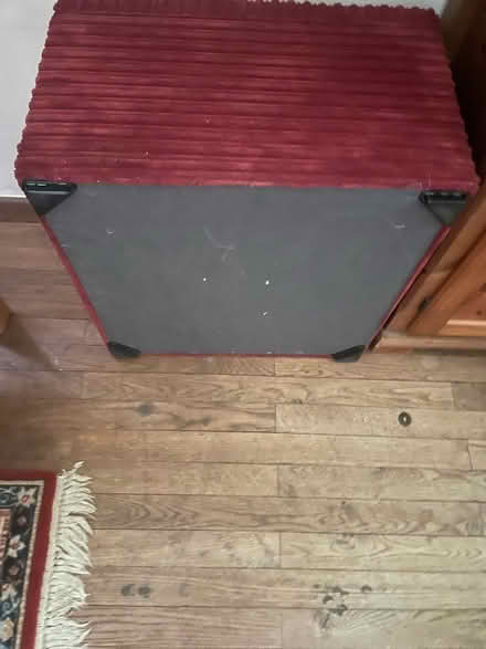 Photo of free pouffe/footstool padded with storage (Bussage GL6) #4