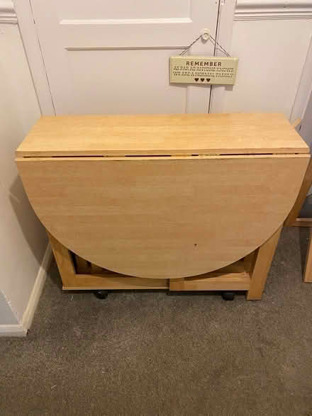 Photo of free Compact table and chairs (Southborough TN4) #1