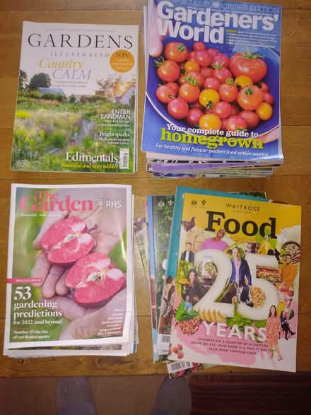 Photo of free Gardening and food magazines (Six Ways AL8) #1
