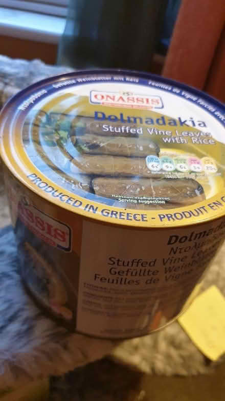 Photo of free Catering tin of Dolmades. (Braintree CM7) #2