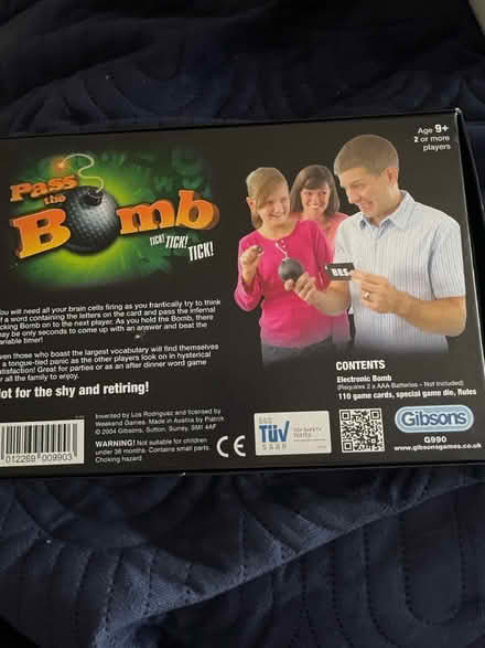 Photo of free Pass the bomb game (Fawdon NE3) #2