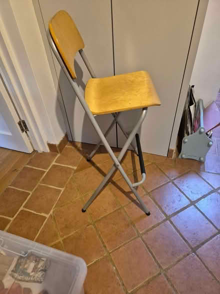 Photo of free Ikea folding bar chair (Farnham Common SL2) #2