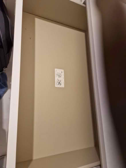 Photo of free White drawers x3 functional (Kingston upon Thames, KT3) #1