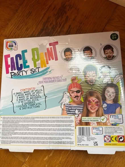 Photo of free Face paint setting (Widcombe) #2