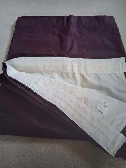 Photo of free Dark purple curtains (Northcourt OX14) #1