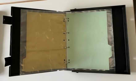 Photo of free a4 plastic box file (Pittville GL50) #1