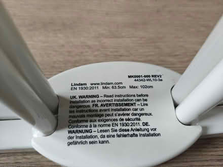 Photo of free Lindam baby gates x 2 (Bennetts End HP3) #4