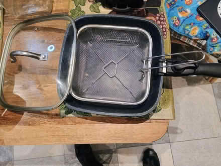 Photo of free Dual purpose fryer / casserole (Monkstown, County Dublin) #2